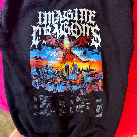 Imagine Dragons Concert Hoodie - YL - Picture 1 of 3